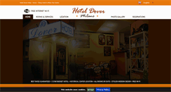 Desktop Screenshot of hoteldovermilan.com